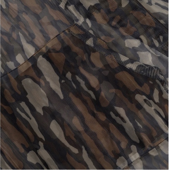 Stussy Mesh Camo Pullover Tree Bark - Picture 3 of 4